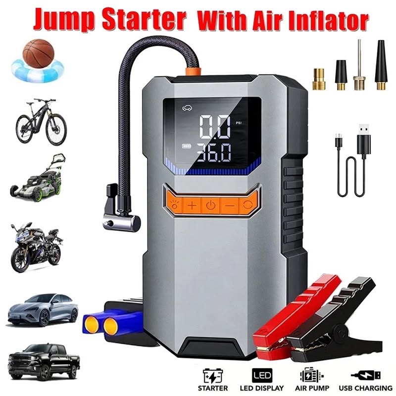 Jump Starter N6 Compresseur D’air